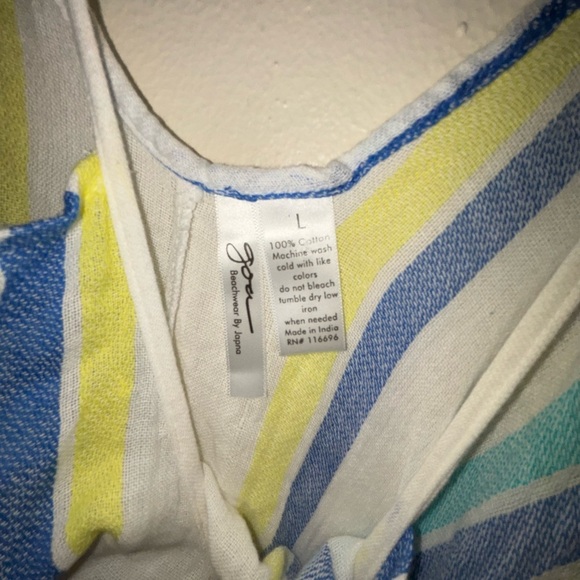 Goa Beachwear by Japan Blue and Yellow Relaxed Camisole🌊🌊🌊(0011) - Picture 2 of 6